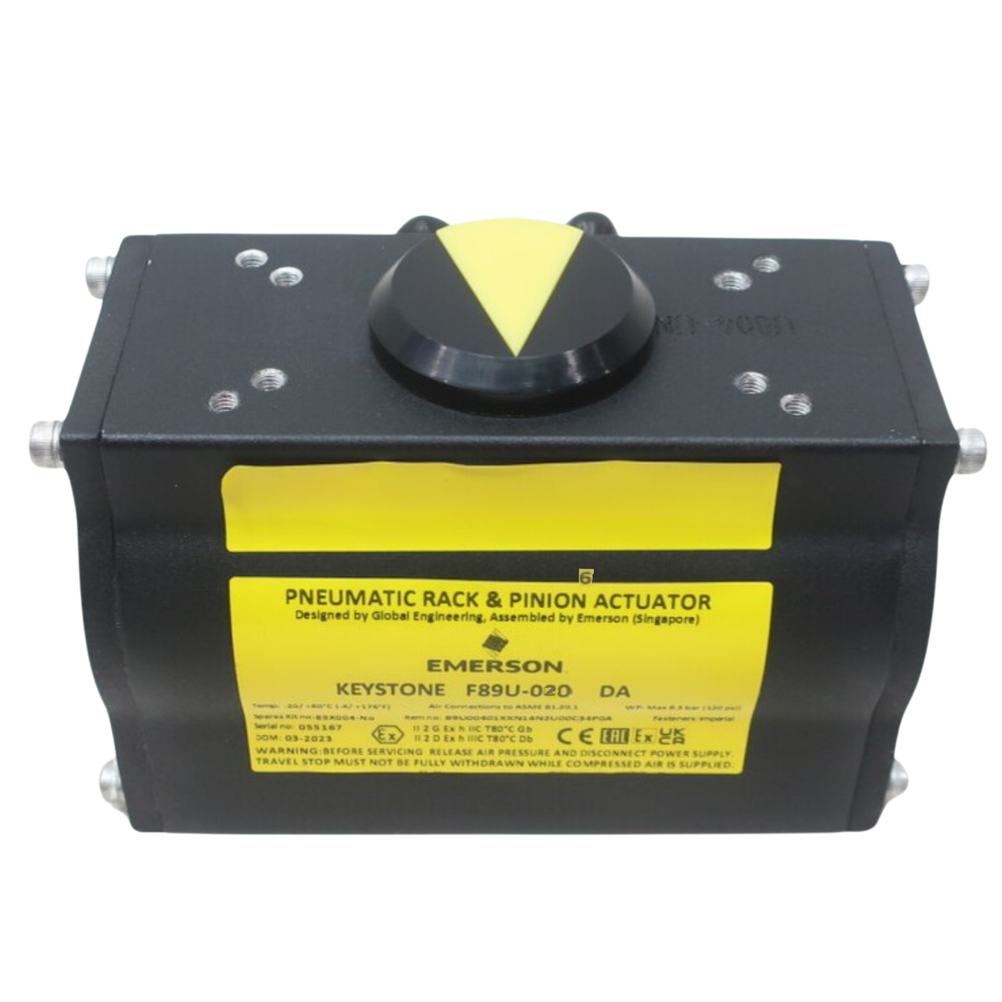 F89U-020-DA KEYSTONE ACTUATOR, REPLACES 79U-024-DA & MRP-025-DA