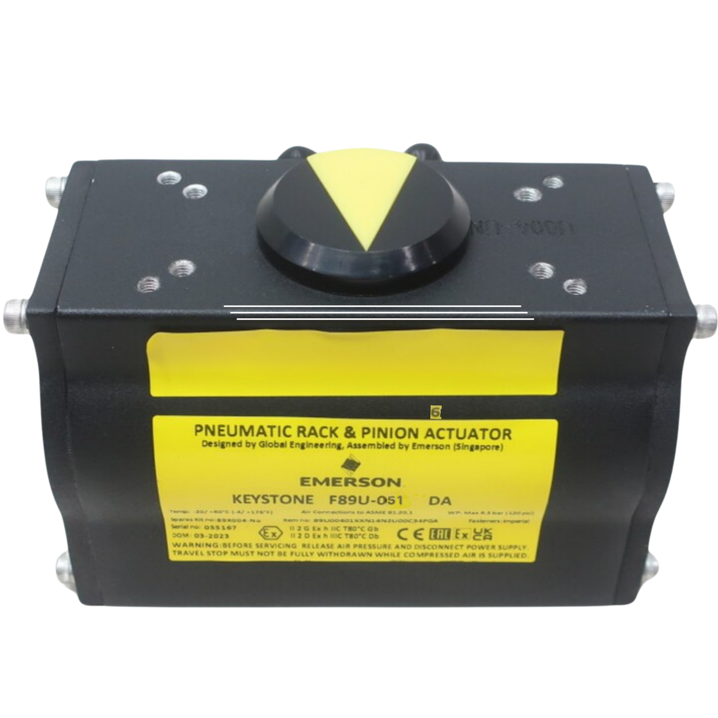 F89U-051-DA KEYSTONE ACTUATOR, REPLACES MRP-045-DA