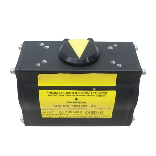 F89U-009-DA KEYSTONE ACTUATOR, REPLACES MRP-009-DA